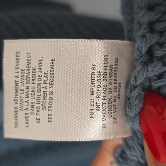 Angel of North Athropology Cardigan Sweater sz Small - Picture 7 of 15